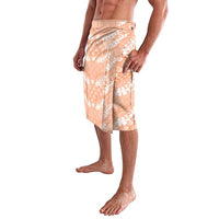 Apricot Mermaid Puakenikeni Maile Lei Lavalava LT01 - Polynesian Pride