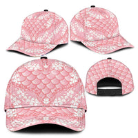 Soft Pink Mermaid Puakenikeni Maile Lei Classic Cap LT01 - Polynesian Pride