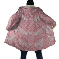 Soft Pink Mermaid Puakenikeni Maile Lei Cloak LT01 - Polynesian Pride