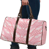 Soft Pink Mermaid Puakenikeni Maile Lei Travel Bag LT01 - Polynesian Pride