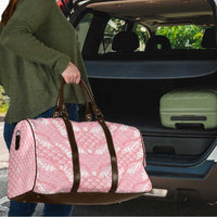 Soft Pink Mermaid Puakenikeni Maile Lei Travel Bag LT01 - Polynesian Pride
