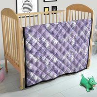 Lilac Mermaid Puakenikeni Maile Lei Quilt LT01 - Polynesian Pride