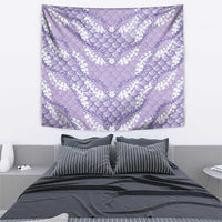 Lilac Mermaid Puakenikeni Maile Lei Tapestry LT01 - Polynesian Pride
