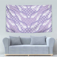 Lilac Mermaid Puakenikeni Maile Lei Tapestry LT01 - Polynesian Pride
