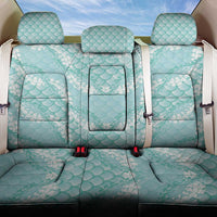 Light Turquoise Mermaid Puakenikeni Maile Lei Back Car Seat Cover LT01 One Size Turquoise - Polynesian Pride