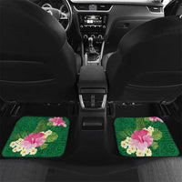 Malampa Fiji Day Car Mats Tropical Tapa Pattern