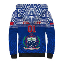 Custom Samoa Rugby Sherpa Hoodie Manu Samoa Polynesian Tatoo Pattern LT01 - Polynesian Pride