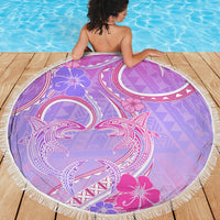 Polynesian Shark Valentine Beach Blanket Sweet Unique Version LT01 - Polynesian Pride