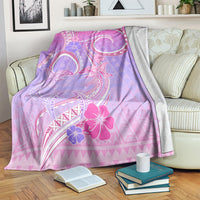 Polynesian Shark Valentine Blanket Sweet Unique Version LT01 Pink - Polynesian Pride