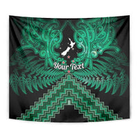 Personalised Aotearoa Matariki Tapestry Green Fern Maori Poutama
