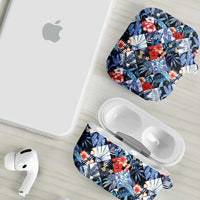Hawaii Tropicana Blue Pattern AirPods Case LT01 - Polynesian Pride