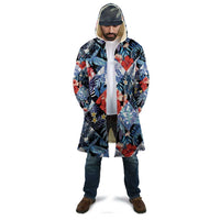 Hawaii Tropicana Blue Pattern Cloak - Polynesian Pride