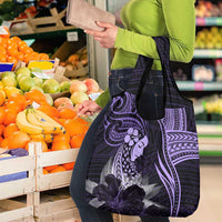 Polynesian Women Day 2024 Grocery Bag Hibiscus Girl Tribal LT01 - Polynesian Pride