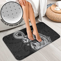 Hawaii Mermaid Monotone Bathroom Set Polynesian Pattern Fish Hook LT01 - Polynesian Pride