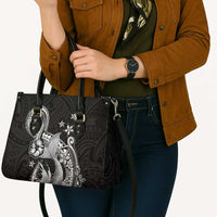 Hawaii Mermaid Monotone Leather Bag Polynesian Pattern Fish Hook LT01 - Polynesian Pride