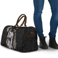 Hawaii Mermaid Monotone Travel Bag Polynesian Pattern Fish Hook LT01 - Polynesian Pride