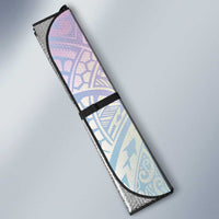 Hawaii Mermaid Sweet Pastel Auto Sun Shade Polynesian Pattern Fish Hook LT01 - Polynesian Pride
