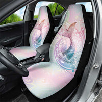 Hawaii Mermaid Sweet Pastel Car Seat Cover Polynesian Pattern Fish Hook LT01 - Polynesian Pride