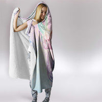 Hawaii Mermaid Sweet Pastel Hooded Blanket Polynesian Pattern Fish Hook LT01 - Polynesian Pride