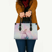 Hawaii Mermaid Sweet Pastel Leather Bag Polynesian Pattern Fish Hook LT01 - Polynesian Pride