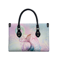Hawaii Mermaid Sweet Pastel Leather Bag Polynesian Pattern Fish Hook LT01 - Polynesian Pride