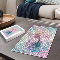 Hawaii Mermaid Sweet Pastel Puzzle Polynesian Pattern Fish Hook LT01 - Polynesian Pride