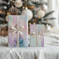 Hawaii Mermaid Sweet Pastel Wrapping Paper Polynesian Pattern Fish Hook LT01 - Polynesian Pride