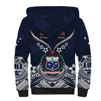 Samoa Independence Day Sherpa Hoodie Ula Nifo Mix Turtle LT01 - Polynesian Pride