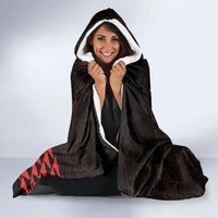 King Kamehameha Day Hooded Blanket Kakau Polynesian Pattern LT01 - Polynesian Pride