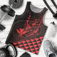 Personalized King Kamehameha Day Men Tank Top Kakau Polynesian Pattern LT01 - Polynesian Pride