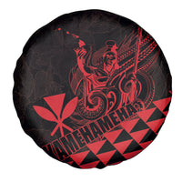King Kamehameha Day Spare Tire Cover Kakau Polynesian Pattern LT01 - Polynesian Pride