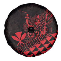 King Kamehameha Day Spare Tire Cover Kakau Polynesian Pattern LT01 - Polynesian Pride