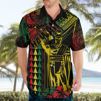 King Kamehameha Day Hawaiian Shirt Hawaii Kakau Reggae LT01 - Polynesian Pride