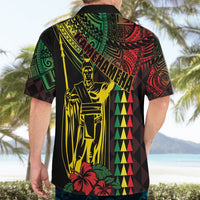 King Kamehameha Day Hawaiian Shirt Hawaii Kakau Reggae LT01 - Polynesian Pride