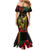 King Kamehameha Day Mermaid Dress Hawaii Kakau Reggae LT01 - Polynesian Pride