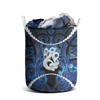 Maori Matariki Manaia Laundry Basket Maori Kowhaiwhai Pattern Galaxy LT01 - Polynesian Pride