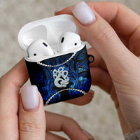 Maori Matariki Manaia AirPods Case Maori Kowhaiwhai Pattern Galaxy LT01 - Polynesian Pride