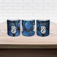 Personalized Maori Matariki Manaia Ceramic Mug Maori Kowhaiwhai Pattern Galaxy LT01 - Polynesian Pride