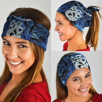 Maori Matariki Manaia Neck Gaiter Maori Kowhaiwhai Pattern Galaxy LT01 - Polynesian Pride
