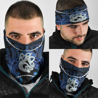 Maori Matariki Manaia Neck Gaiter Maori Kowhaiwhai Pattern Galaxy LT01 - Polynesian Pride