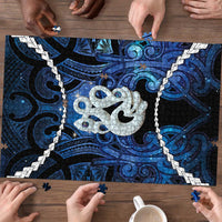 Maori Matariki Manaia Puzzle Maori Kowhaiwhai Pattern Galaxy LT01 - Polynesian Pride