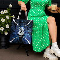 Maori Matariki Manaia Tote Bag Maori Kowhaiwhai Pattern Galaxy LT01 - Polynesian Pride