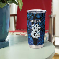 Personalized Maori Matariki Manaia Tumbler Cup Maori Kowhaiwhai Pattern Galaxy LT01 - Polynesian Pride