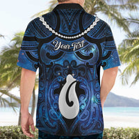 Personalized Maori Matariki Hei Matau Hawaiian Shirt Maori Kowhaiwhai Pattern Galaxy LT01 - Polynesian Pride