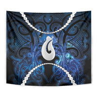 Maori Matariki Hei Matau Tapestry Maori Kowhaiwhai Pattern Galaxy LT01 - Polynesian Pride