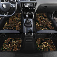Indonesian Batik Pattern Vintage Brown Car Mats LT01 Set 4pcs Brown - Polynesian Pride