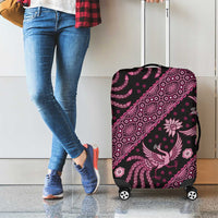 Indonesia Batik Pattern Luggage Cover Pink Version