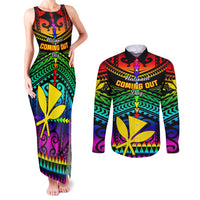 personalised-hawaii-couples-matching-tank-maxi-dress-and-long-sleeve-button-shirts-kanaka-maoli-kakau-2023-national-coming-out-day