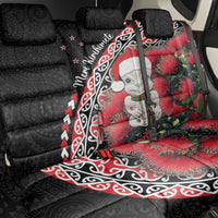 New Zealand Christmas Meri Kirihimete Back Car Seat Cover Santa Hei Tiki Pohutukawa