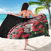 New Zealand Christmas Meri Kirihimete Sarong Santa Hei Tiki Pohutukawa